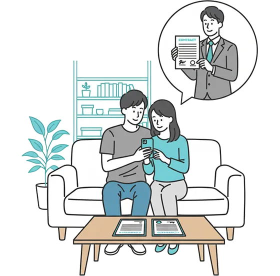 大阪の賃貸｜内覧から申し込み・契約まで（オンライン可）